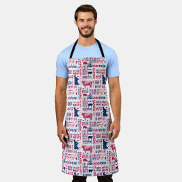 肉売り場の肉屋の仕事 エプロン