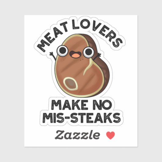 肉好きでステーキの食べおもしろい物を作らない シール (シート)