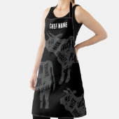 肉好きのビーフカットBBQエプロン エプロン (インサイチュ)