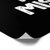 肉好きミスマステーキフードプンダークBG ポスター (角)