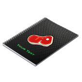 肉屋お洒落ステーキ ノートブック (左側)