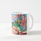 肉屋のカウンター コーヒーマグカップ (正面右)