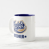 肉屋のギフト ツートーンマグカップ (正面左)