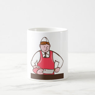 肉屋のマグ コーヒーマグカップ