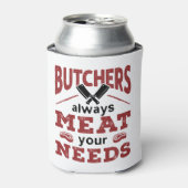 肉屋は常にニーズに応える 缶クーラー (缶正面)