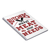 肉屋は常に自分のニーズを満たす ノートブック (右側)