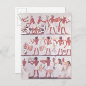 肉屋や召使の連れ込みシーン ポストカード (正面/裏面)