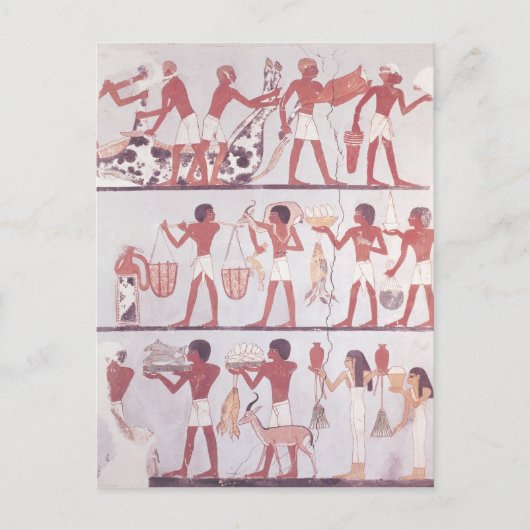 肉屋や召使の連れ込みシーン ポストカード (正面)