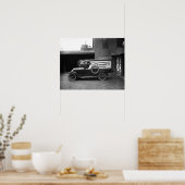 肉屋デリバリートラック, 1926.ヴィンテージ写真 ポスター (キッチン)