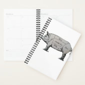 肉屋豚図 プランナー手帳 (ディスプレー)