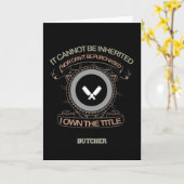 肉屋 カード (黄色い花)