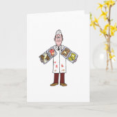 肉屋 カード (黄色い花)