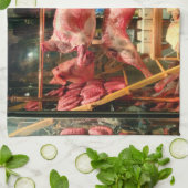 肉屋 キッチンタオル (折り畳み)