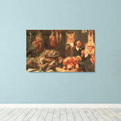 肉屋 キャンバスプリント (インサイチュ (ウッドフロア))