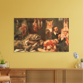 肉屋 キャンバスプリント (インサイチュ (リビング))