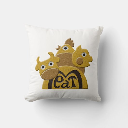 肉屋 クッション (正面)