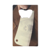 肉屋! クレジットカード栓抜き (正面)