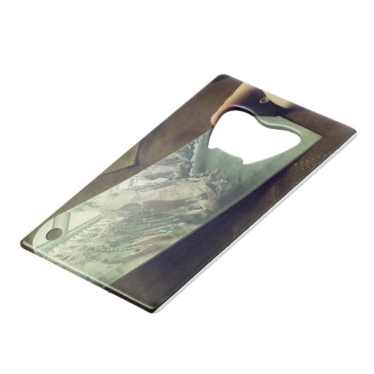 肉屋! クレジットカード栓抜き (裏面アングル)