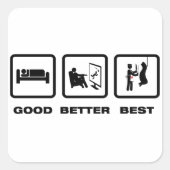 肉屋 スクエアシール (正面)