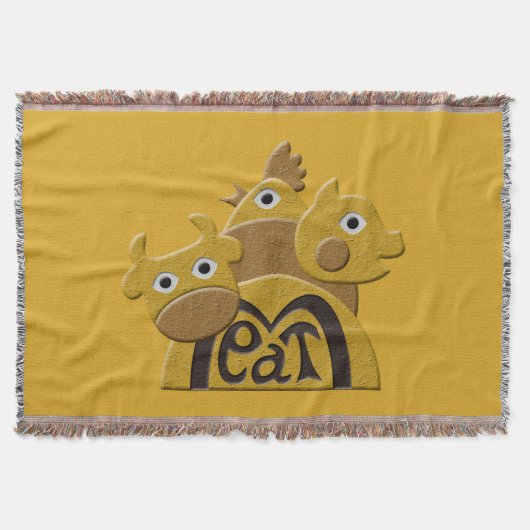 肉屋 スローブランケット (正面)