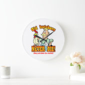 肉屋 ラージ壁時計 (ホーム)