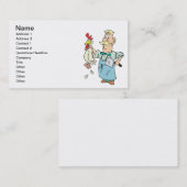 肉屋 名刺 (正面/裏面)