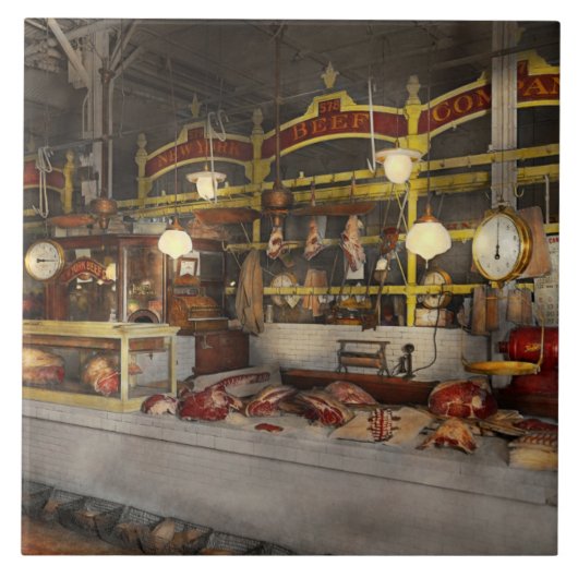 肉屋 – 肉パーティー1926 タイル (正面)