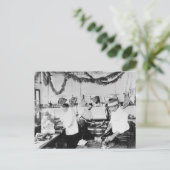 肉屋， 1895 ポストカード (スタンド正面)