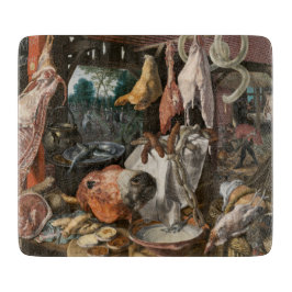 肉屋（Pieter Aertsen著） カッティングボード