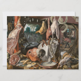 肉屋（Pieter Aertsen著） カード