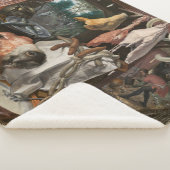 肉屋（Pieter Aertsen著） シェルパブランケット (3/4)