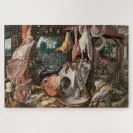 肉屋（Pieter Aertsen著） ジグソーパズル