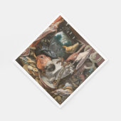 肉屋（Pieter Aertsen著） スタンダードランチョンナプキン (角)