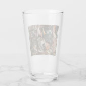 肉屋（Pieter Aertsen著） タンブラーグラス (裏面)