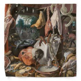 肉屋（Pieter Aertsen著） バンダナ