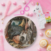肉屋（Pieter Aertsen著） ペーパープレート (パーティー)