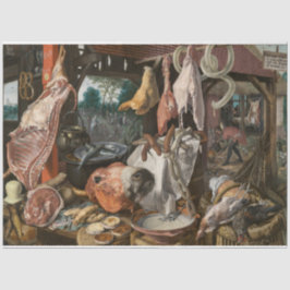 肉屋（Pieter Aertsen著） 薄葉紙