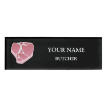 肉屋Tボーン名タグ