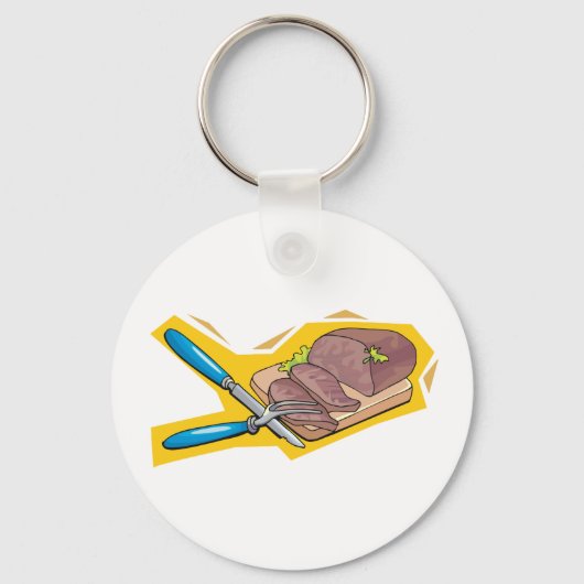 肉彫り キーホルダー (正面)