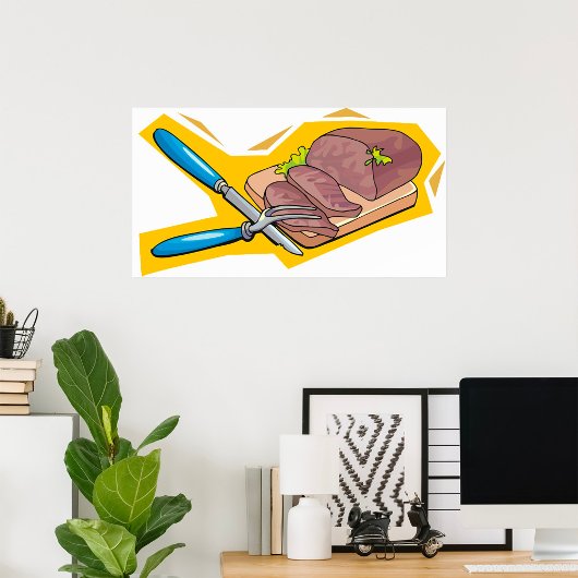 肉彫り ポスター