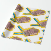 肉彫り ラッピングペーパー (アンロールド)