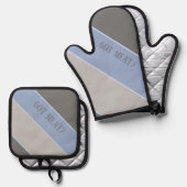 肉得? 鍋つかみ&鍋敷きセット (正面/裏面)