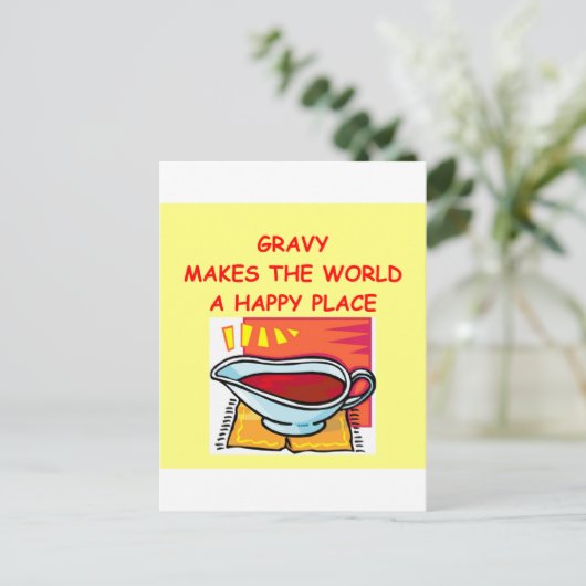 肉汁 ポストカード (スタンド正面)