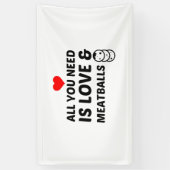 肉球と愛 横断幕 (縦)