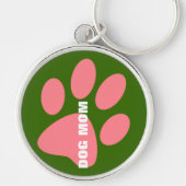 肉球のプリント キーホルダー (正面)