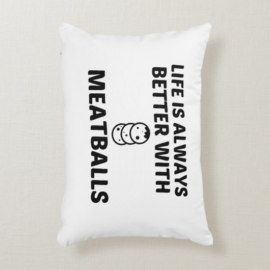 肉球の寿命は良い アクセントクッション (正面(垂直))