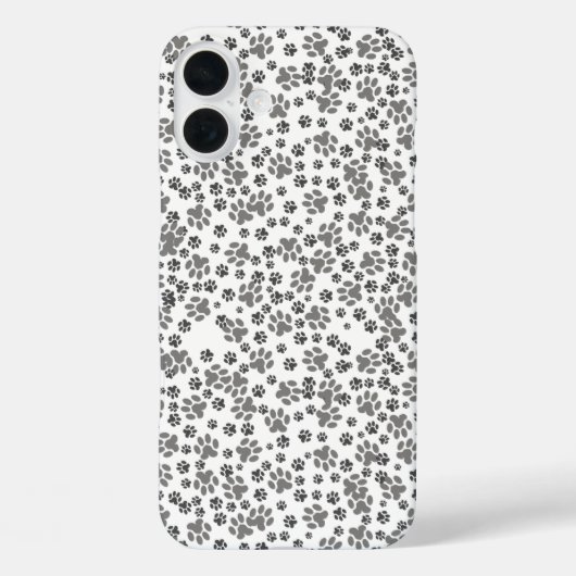 肉球プリントのスマホケース Case-Mate iPhoneケース (裏面)