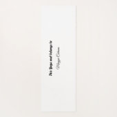 肉球プリント ヨガマット (裏面)