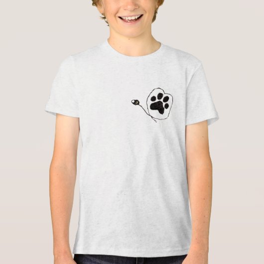 肉球 トライブレンドTシャツ (正面)