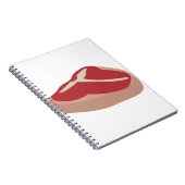 肉生ステーキフレッシュたんぱく質豚肉チョップビーフステーキ ノートブック (右側)